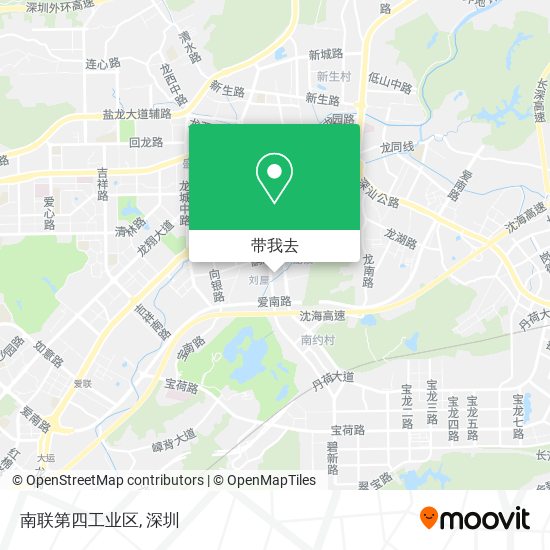 南联第四工业区地图