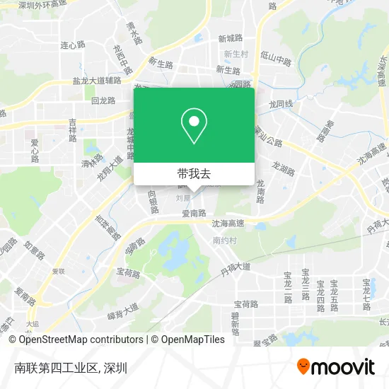 南联第四工业区地图