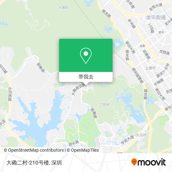 大磡二村-210号楼地图