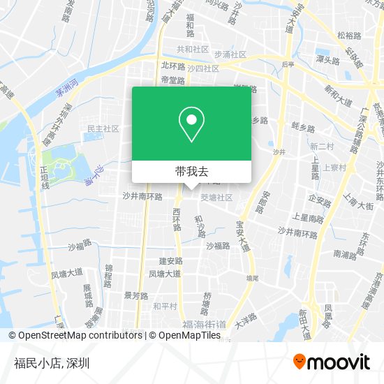 福民小店地图