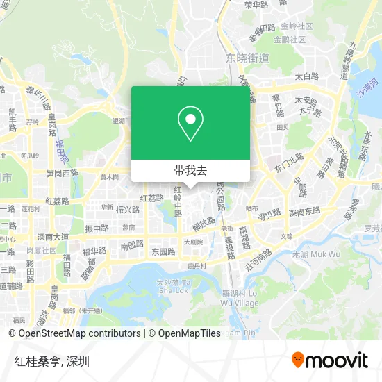 红桂桑拿地图