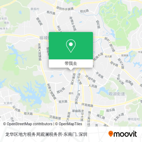 龙华区地方税务局观澜税务所-东南门地图