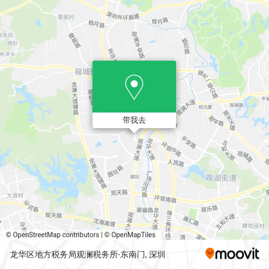 龙华区地方税务局观澜税务所-东南门地图
