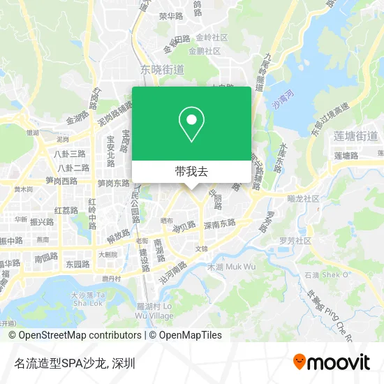 名流造型SPA沙龙地图