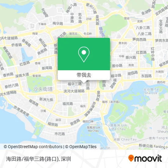 海田路/福华三路(路口)地图
