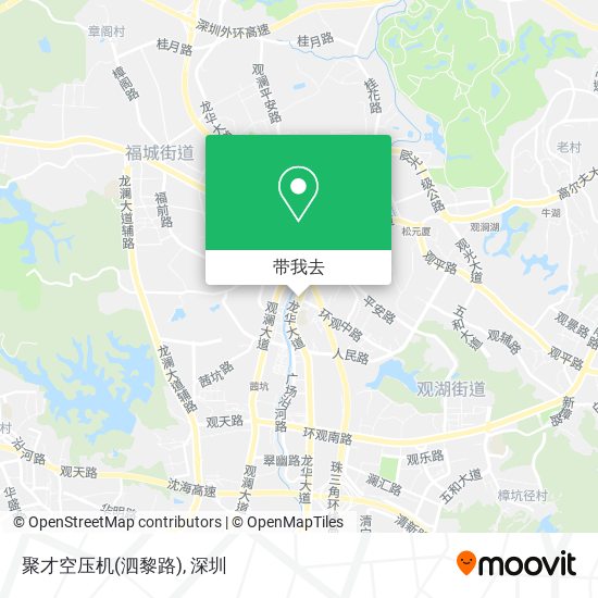 聚才空压机(泗黎路)地图