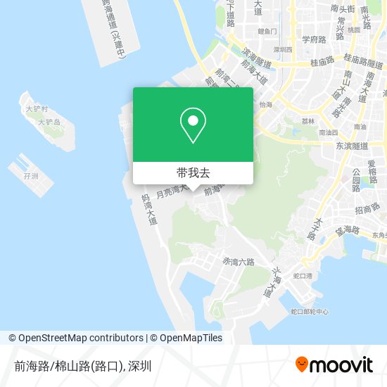 前海路/棉山路(路口)地图