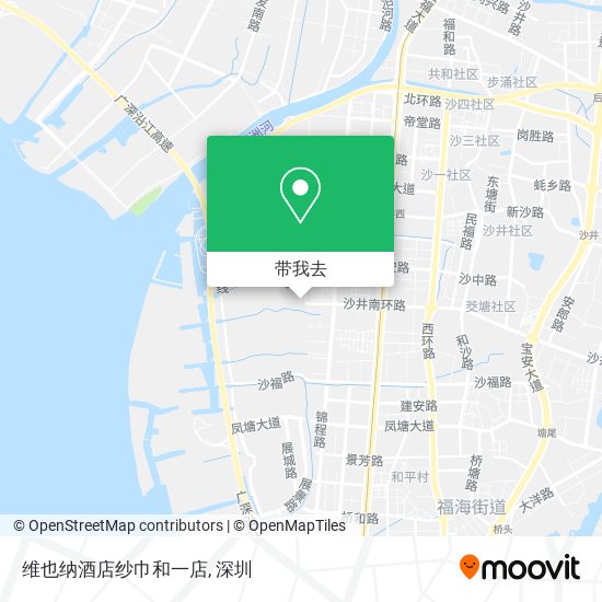 维也纳酒店纱巾和一店地图