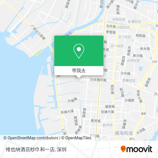 维也纳酒店纱巾和一店地图