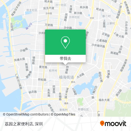 荔园之家便利店地图