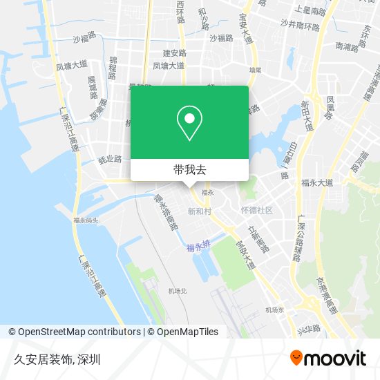 久安居装饰地图
