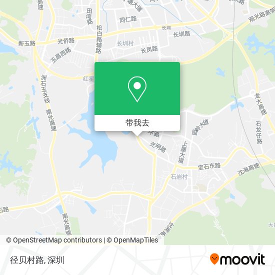 径贝村路地图