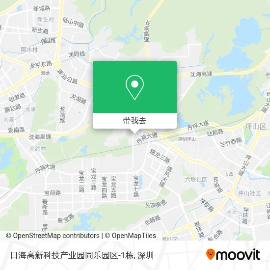 日海高新科技产业园同乐园区-1栋地图