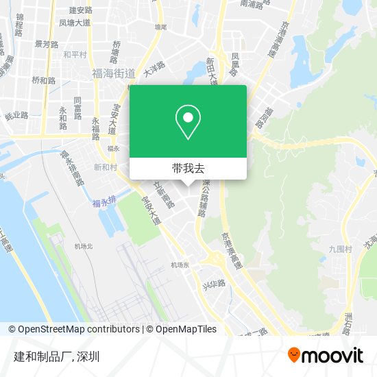 建和制品厂地图