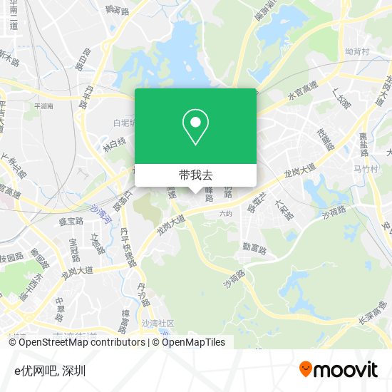 e优网吧地图