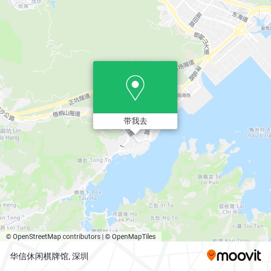 华信休闲棋牌馆地图