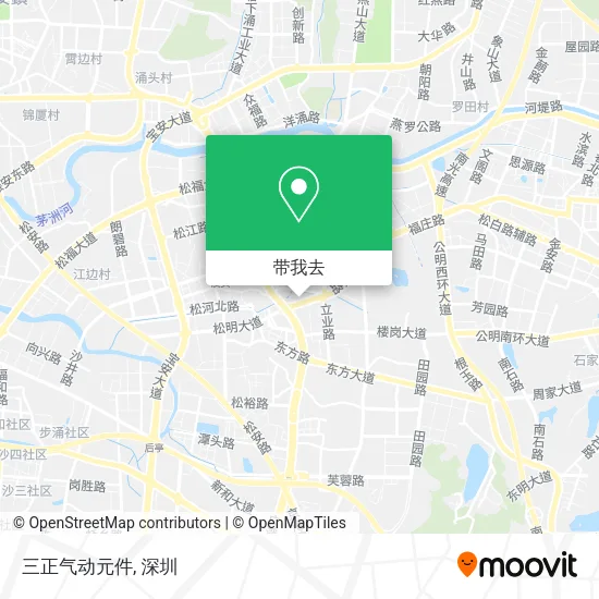 三正气动元件地图