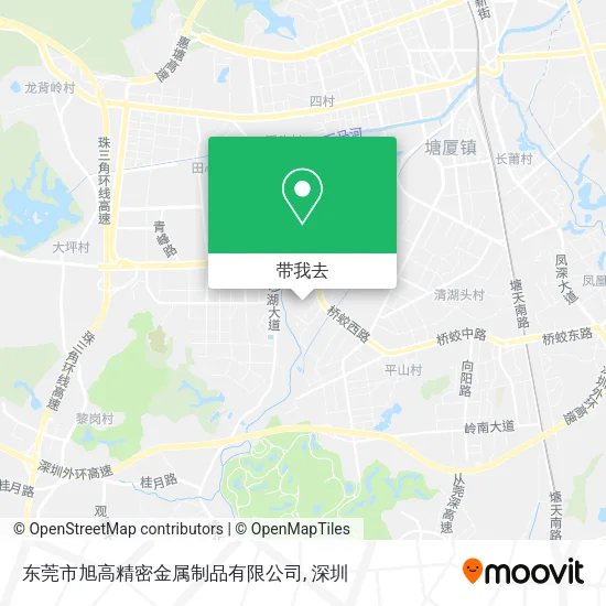 东莞市旭高精密金属制品有限公司地图