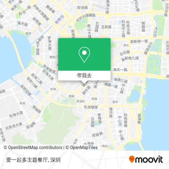 爱一起多主题餐厅地图