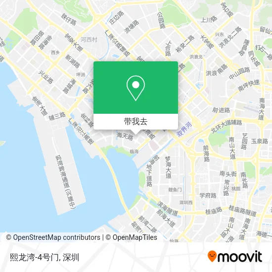 熙龙湾-4号门地图