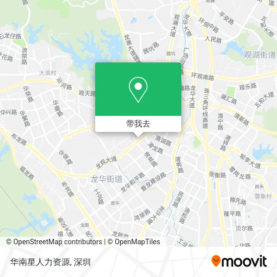华南星人力资源地图