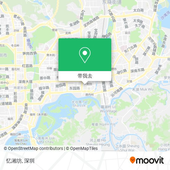 忆湘坊地图