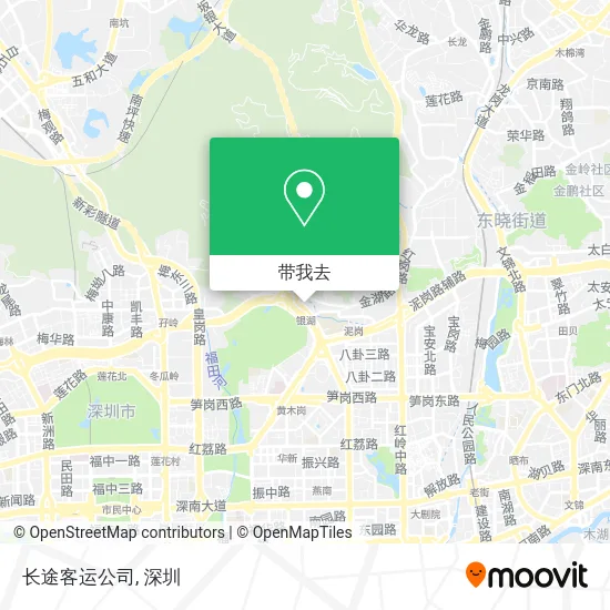 长途客运公司地图