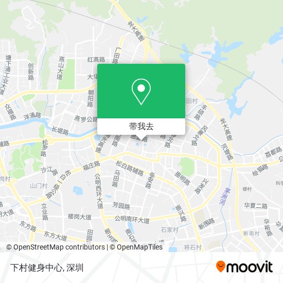 下村健身中心地图