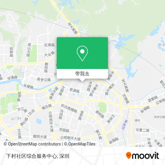 下村社区综合服务中心地图