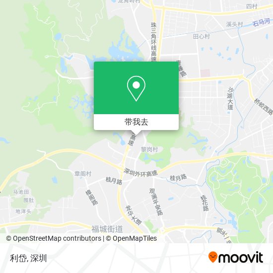 利岱地图