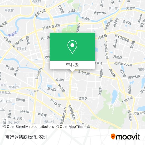 宝运达镖跃物流地图