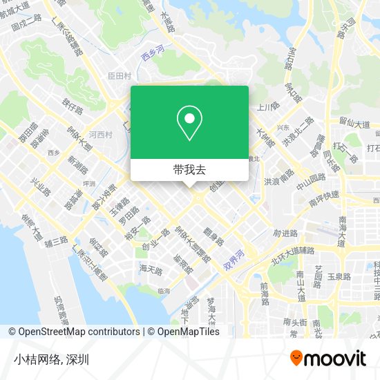 小桔网络地图
