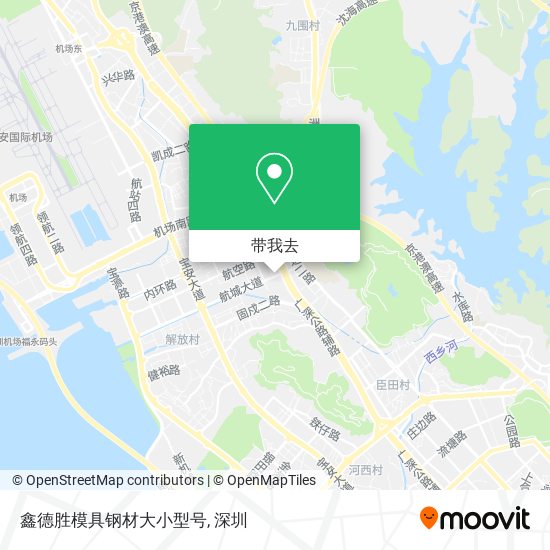 鑫德胜模具钢材大小型号地图