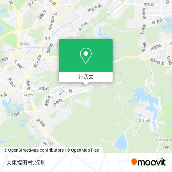 大康福田村地图