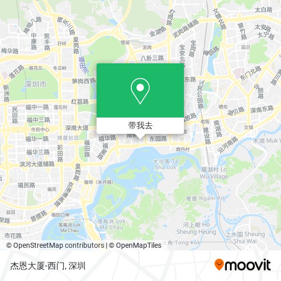 杰恩大厦-西门地图