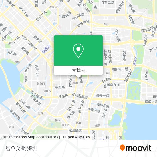 智谷实业地图