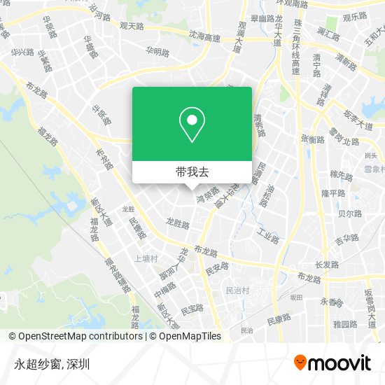 永超纱窗地图