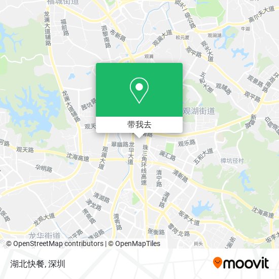湖北快餐地图