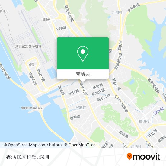 香满居木桶饭地图