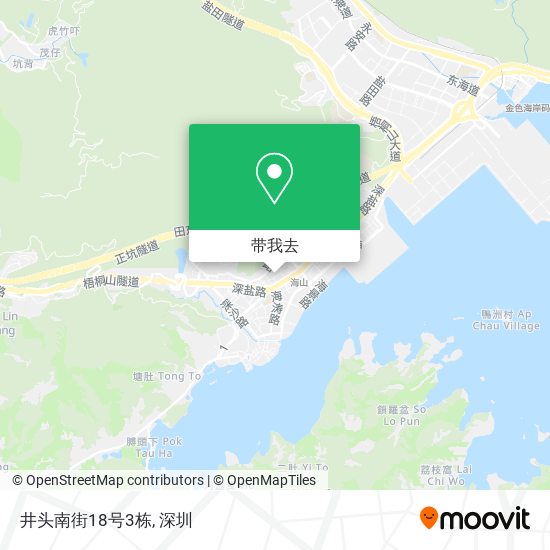 井头南街18号3栋地图