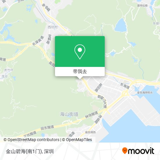 金山碧海(南1门)地图