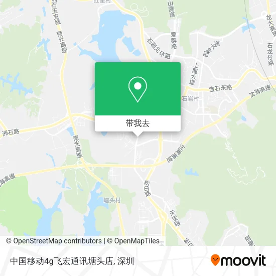 中国移动4g飞宏通讯塘头店地图