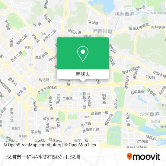 深圳市一红宇科技有限公司地图