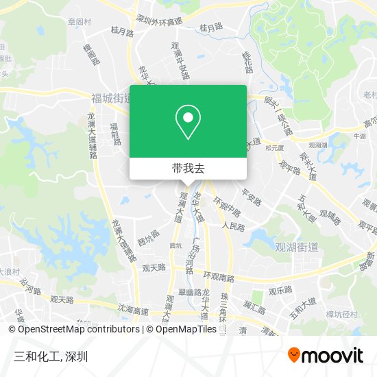 三和化工地图