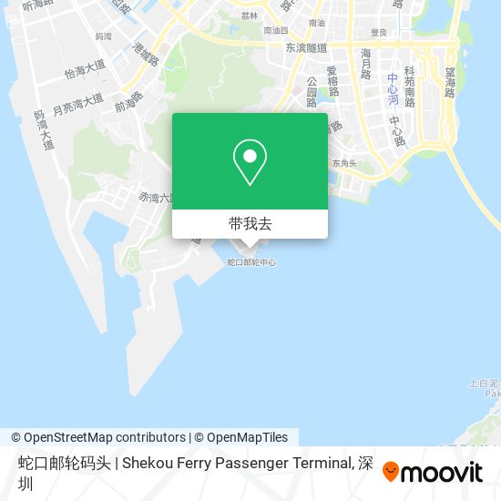 蛇口邮轮码头 | Shekou Ferry Passenger Terminal地图