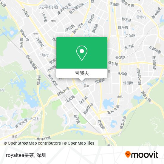 royaltea皇茶地图