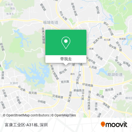 富康工业区-A31栋地图