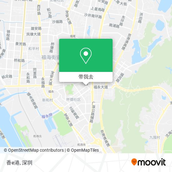 香e港地图