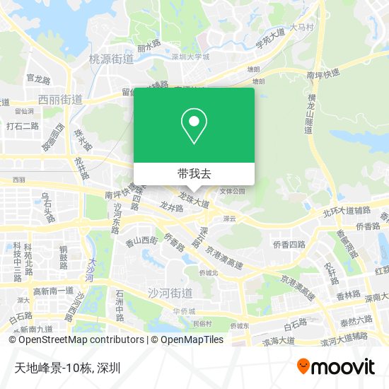 天地峰景-10栋地图