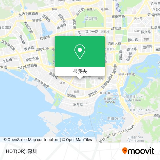 HOT(OR)地图